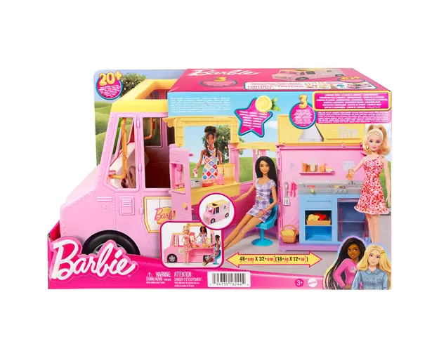Camionul pentru limonada, Barbie, 25 piese, HPL71