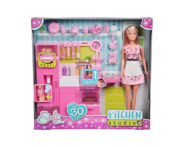 Set de joaca, Papusa Steffi Love in bucatarie