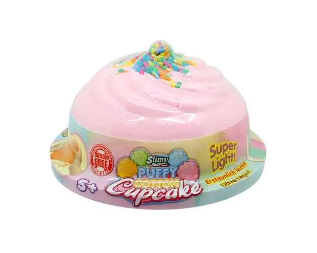 Slime parfumat, Slimy Puffy Cotton, Cupecake, 22 g