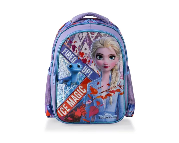 Ghiozdan cu 2 compartimente Fired Up, Frozen 2