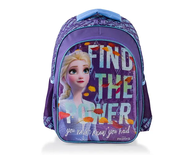 Ghiozdan cu 2 compartimente Find The Power, Frozen 2