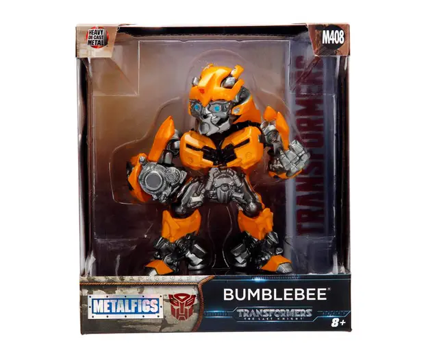 Figurina metalica, Jada, Transformers Bumblebee, 10 cm