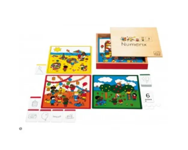 Joc matematic educativ pentru gradinita Numerix - Toys for Life