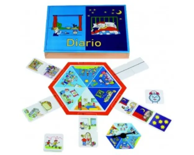 Joc educativ Zi-Noapte Diario - Toys for Life