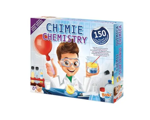 Kit educativ Laboratorul de Chimie 150 experimente Buki