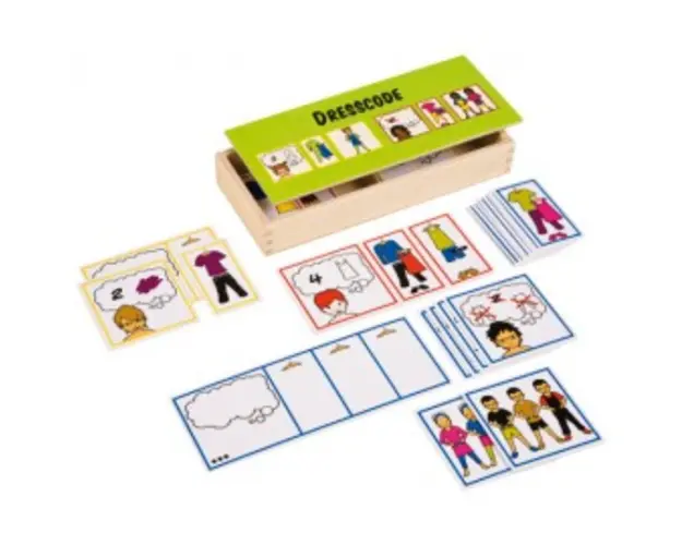 Joc educativ pentru gradinita Dress Code - Toys for Life