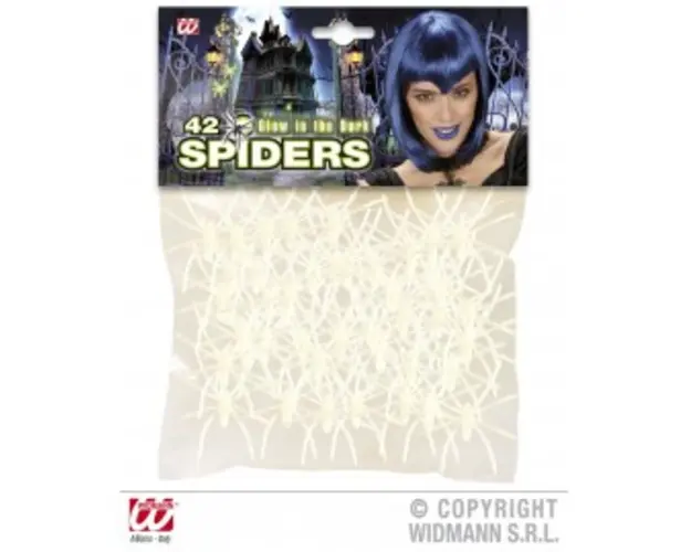Set 42 de paianjeni fosforescenti