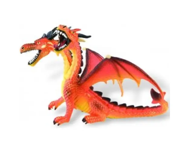 Dragon orange cu 2 capete