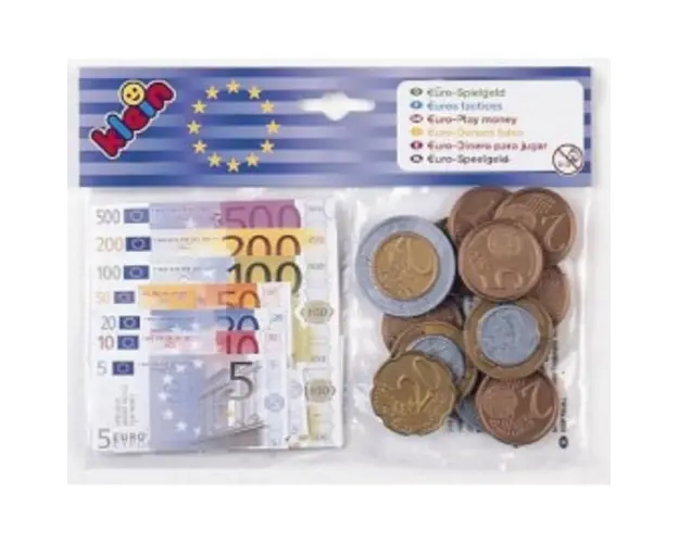 Set EURO bancnote, monede si chitante 