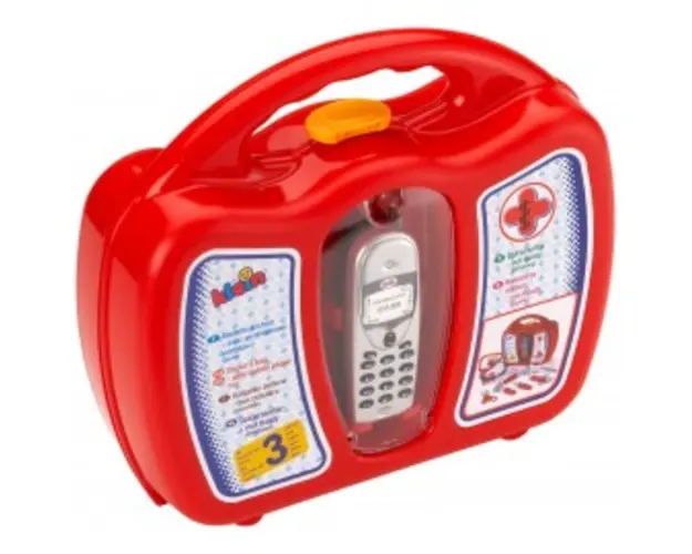 Trusa de doctor cu telefon mobil