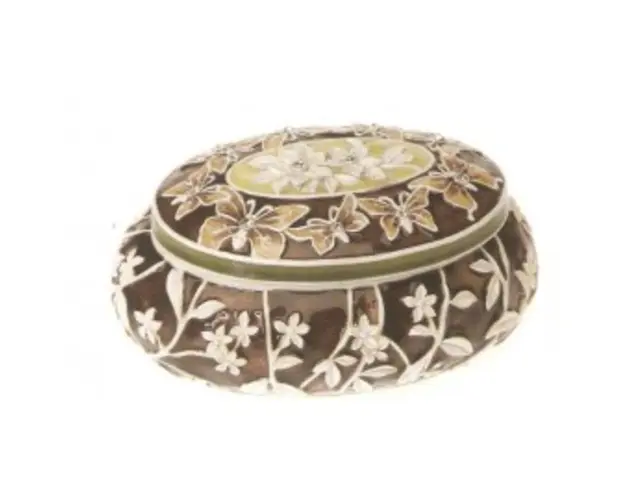 Cutie de bijuterii ovala - 602036