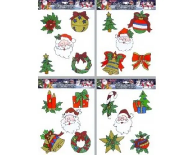 Sticker geam craciun