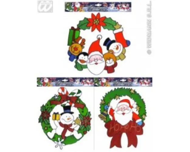 Sticker geam craciun