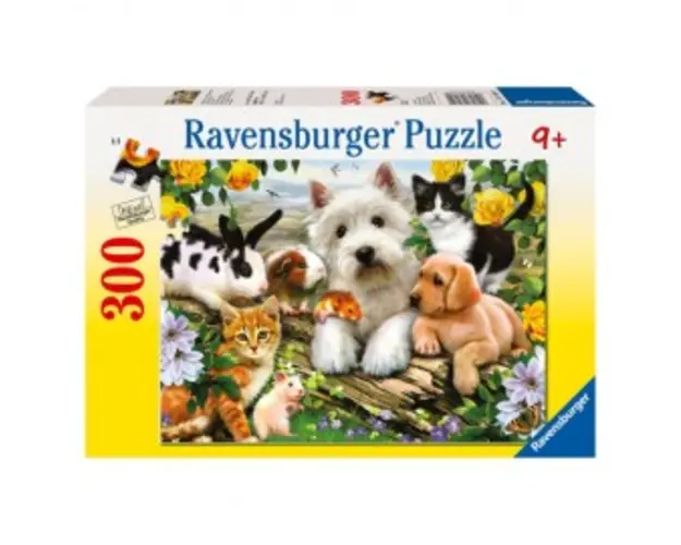 Puzzle animale prietenoase 300 piese