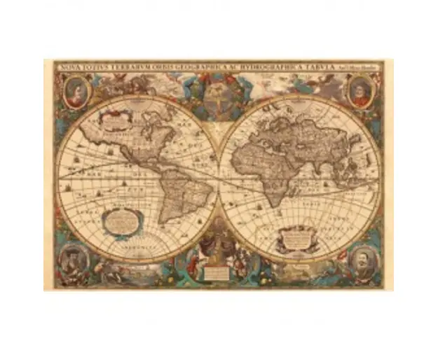 Puzzle harta antica a lumii 5000 piese