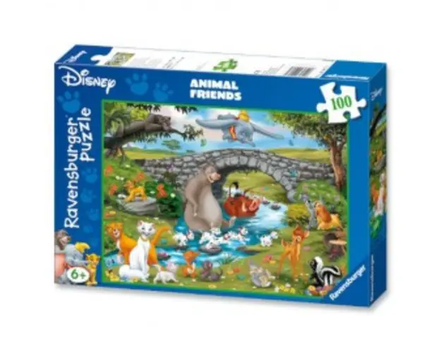 Puzzle lumea animalelor 100 piese