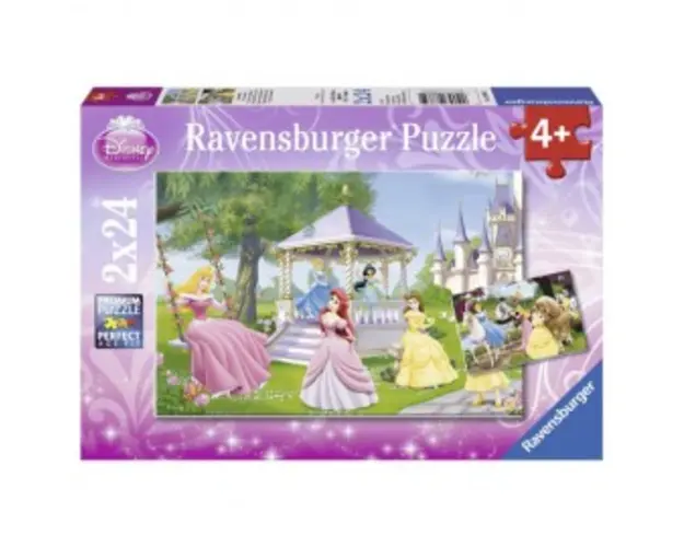 Puzzle printesele incantatoare 2x24 piese
