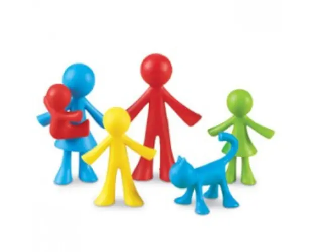 Set pentru sortat si numarat - familia mea