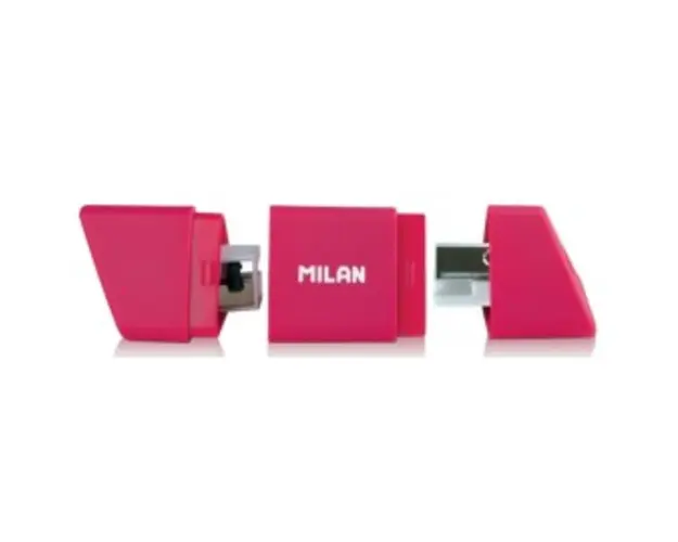 Ascutitoare plastic dubla cu container Slide