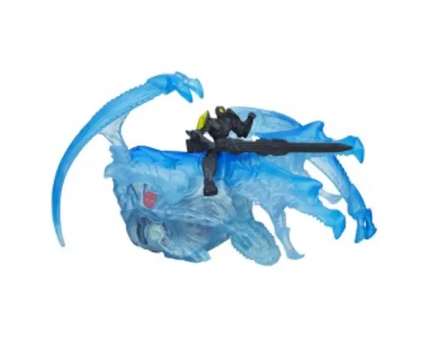 Robot Transformers Set figurine Bumblebee and Strafe Dino sparkers 