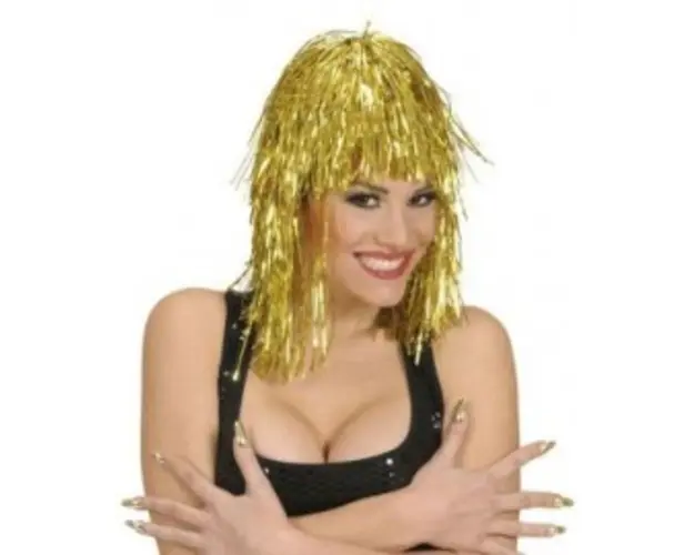 Peruca disco aur