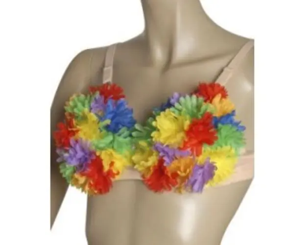 Sutien flori multicolore