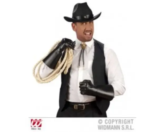 Manusi negre cowboy