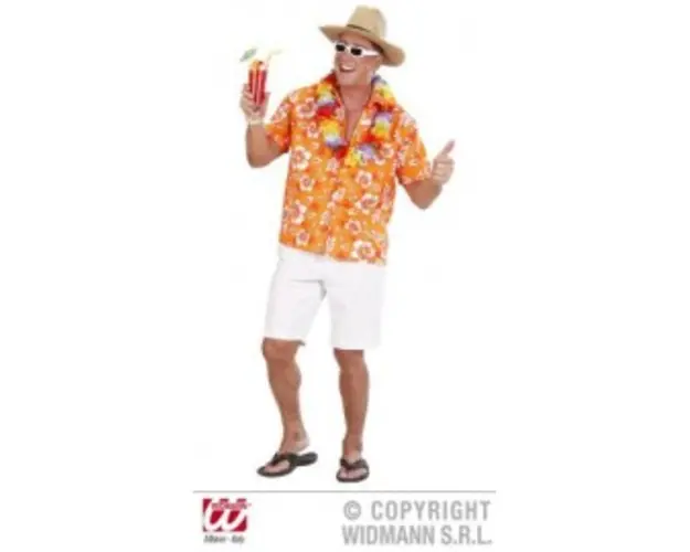 Bluza hawaii portocalie