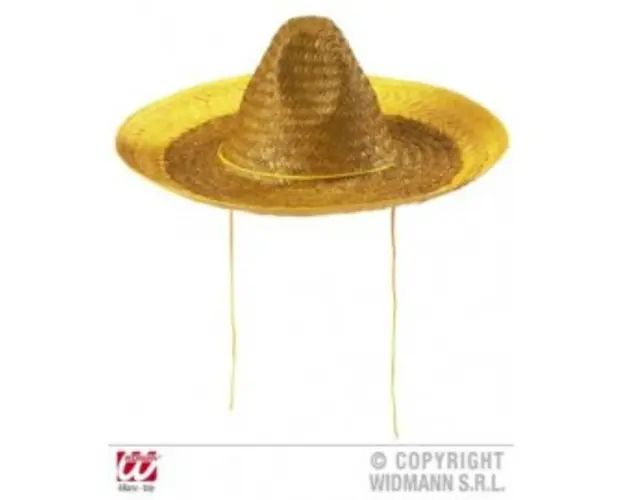 Palarie sombrero galbena