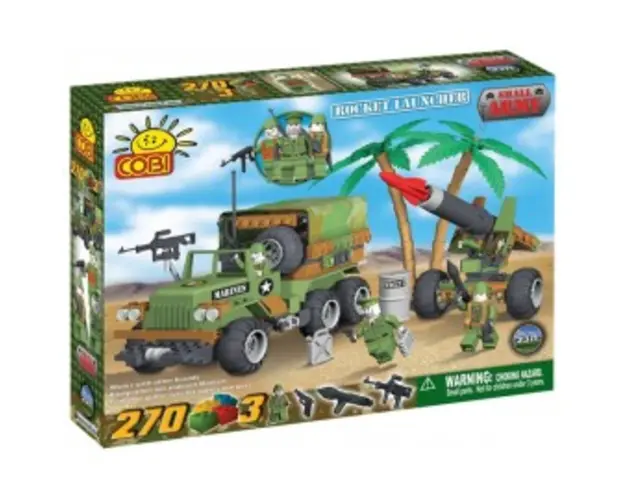 Lansator de rachete si Camion infanterie marina - 2371