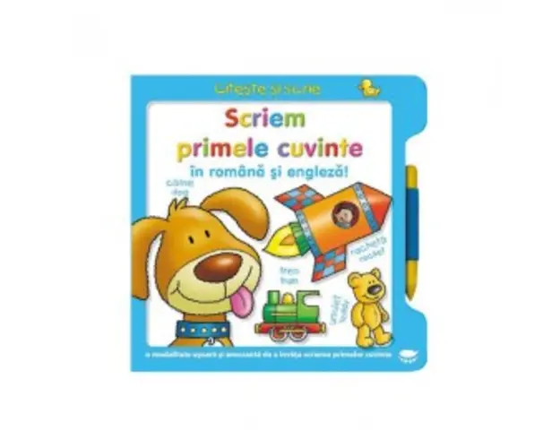 Scriem primele cuvinte in romana si engleza