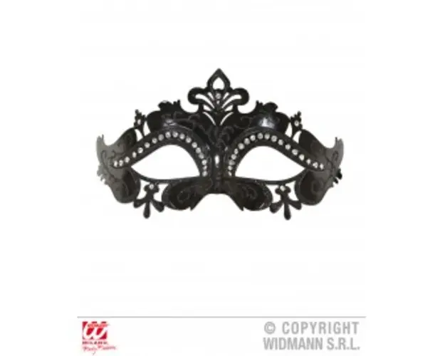 Masca venetiana neagra