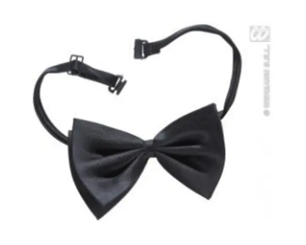 Papion ajustabil negru