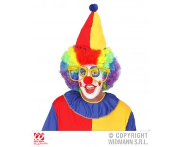 Ochelari clown galbeni