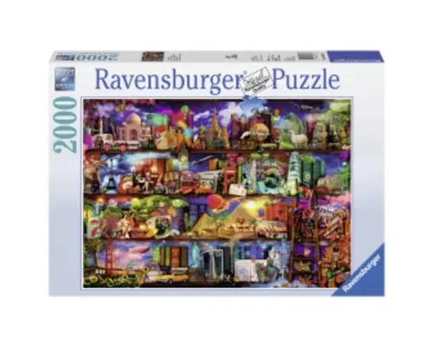 Puzzle lumea cartilor 2000 piese
