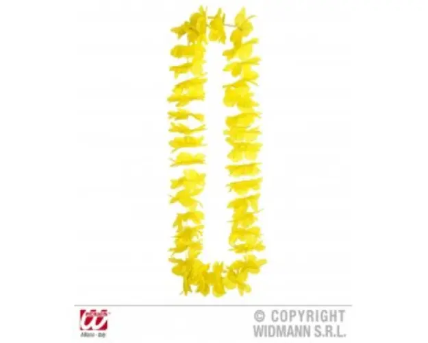 Ghirlanda hawaii galbena