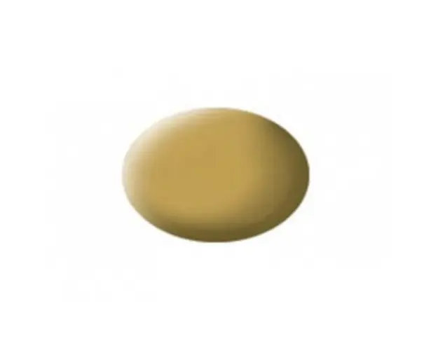 Aqua sandy yellow mat