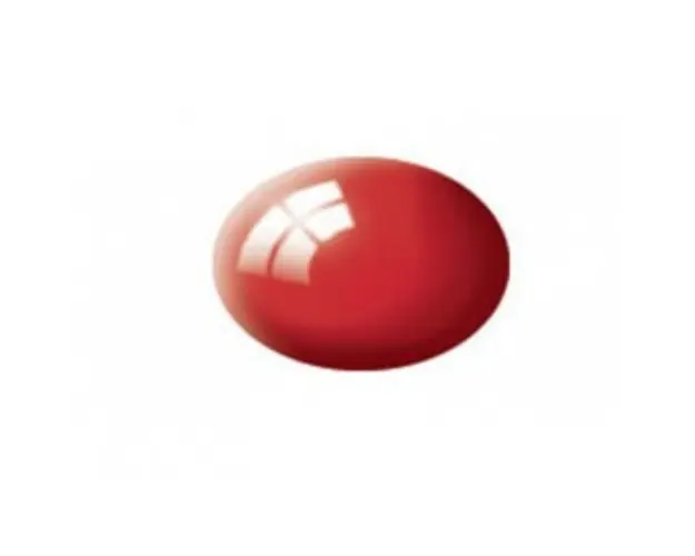 Aqua fiery red gloss