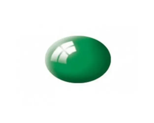Aqua emerald green gloss