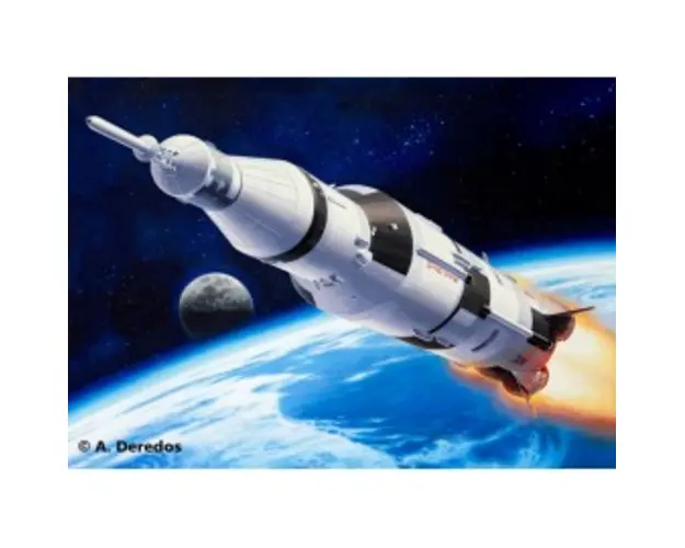 Macheta racheta apollo saturn v revell 04909