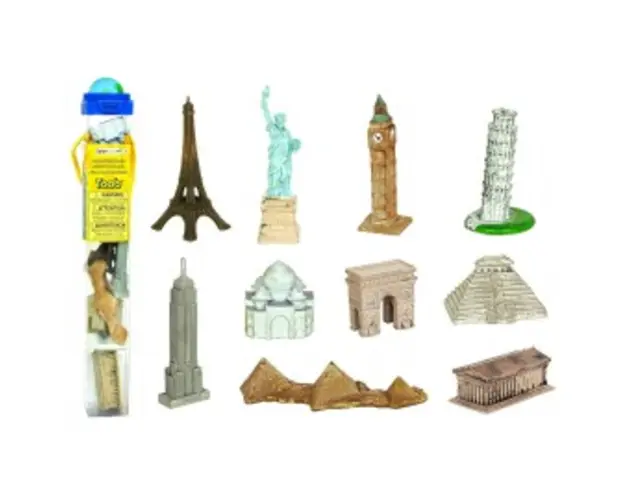 Tub 10 figurine - In jurul lumii