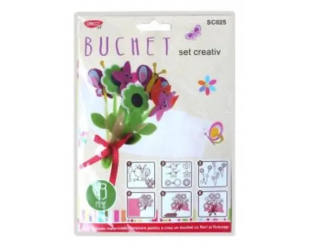 Set creativ - Buchet de flori