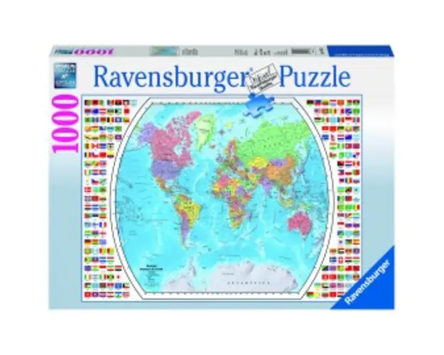 Puzzle harta politica a lumii 1000 piese