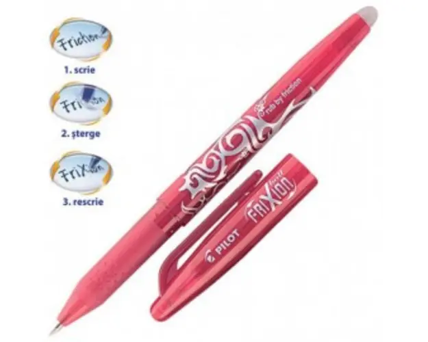 Pix Roller 0.7 Pilot Frixion cu radiera rosu