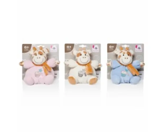 Plus Bebelusi Girafa 15 cm cu zornaitoare (3 culori) - Artesavi