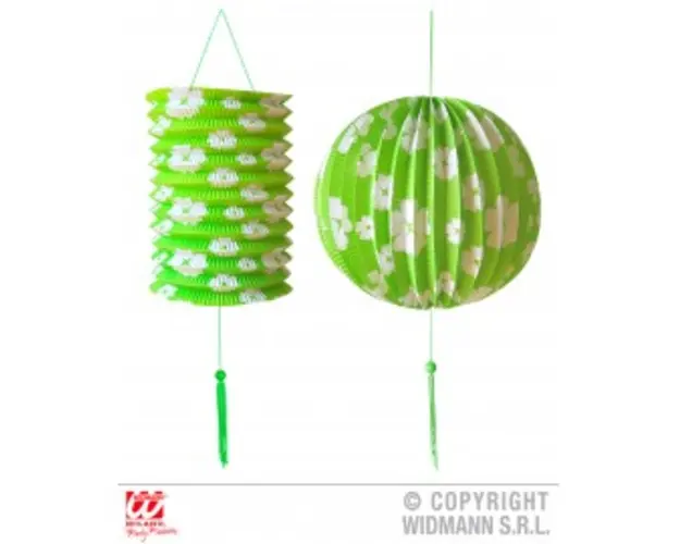 Set decor hartie verde