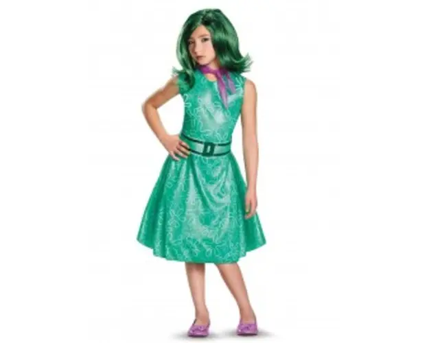 Costum disney inside-out disgust clasic