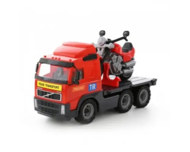 Camion Volvo FH12 cu motocicleta, Polesie