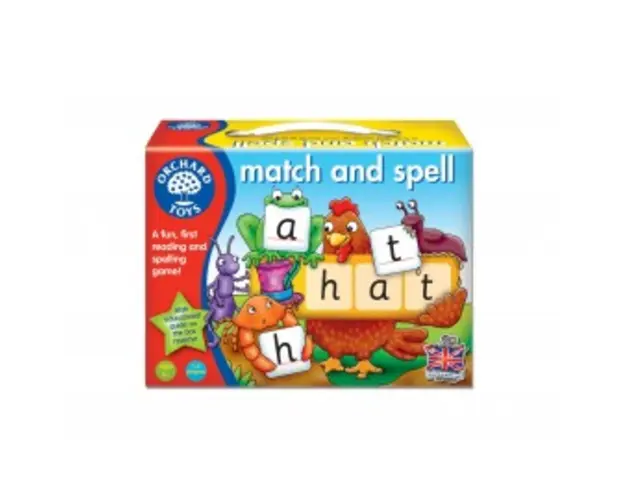 Joc educativ in limba engleza Potriveste si formeaza cuvinte MATCH AND SPELL