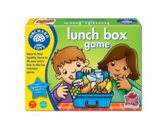 Joc educativ Mancare sanatoasa LUNCH BOX